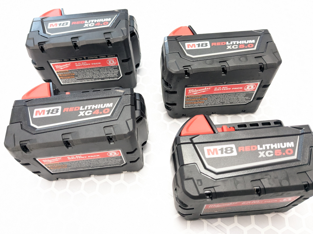 M18 Milwaukee RED LITHIUM Power Battery 4 -PACK - photo 4