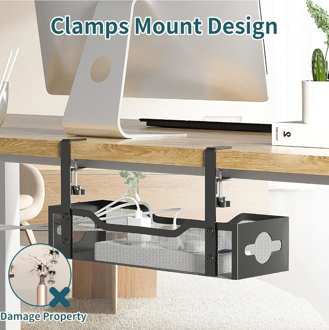 Under Desk Cable Management Tray - photo 3