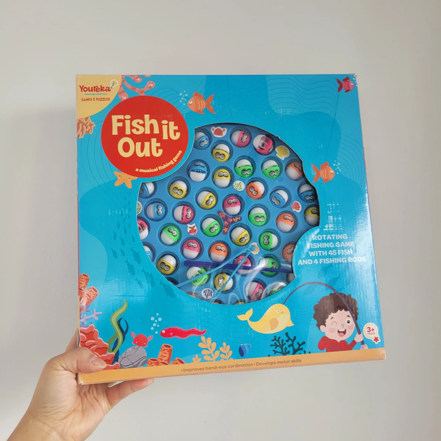 Youreka Fish It Out Musical Fishing Game