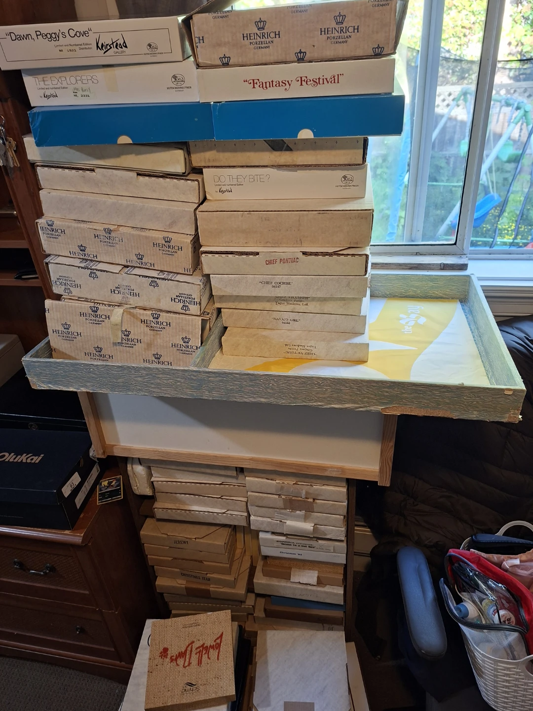 70+ vintage Heinrich Keirstad and many more Porcelain Set Boxes