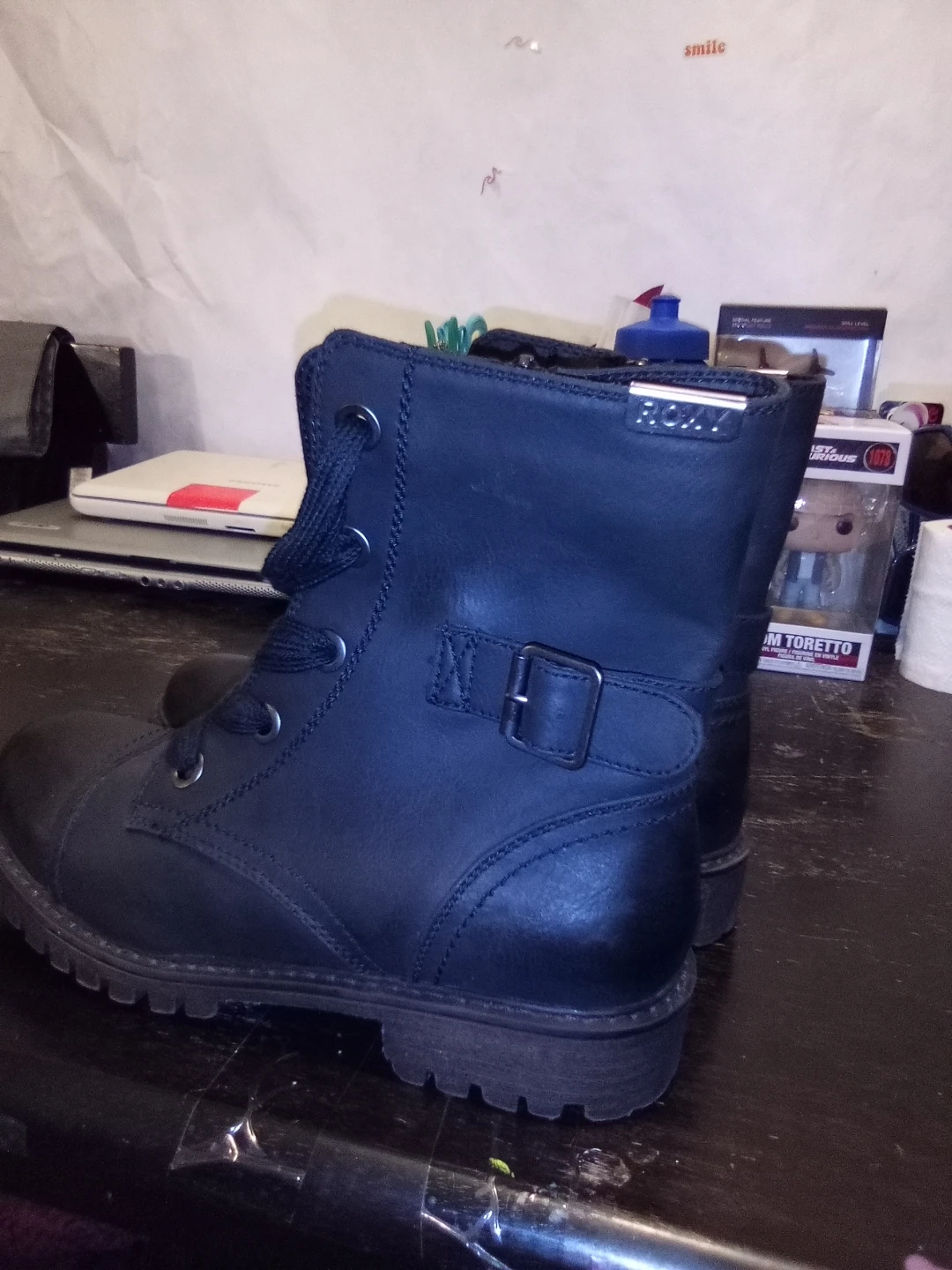 Roxy Black Combat Boots - photo 2