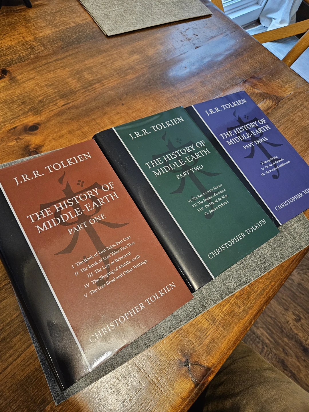 J.R.R. Tolkien The History of Middle-earth Books 1-3 - photo 4