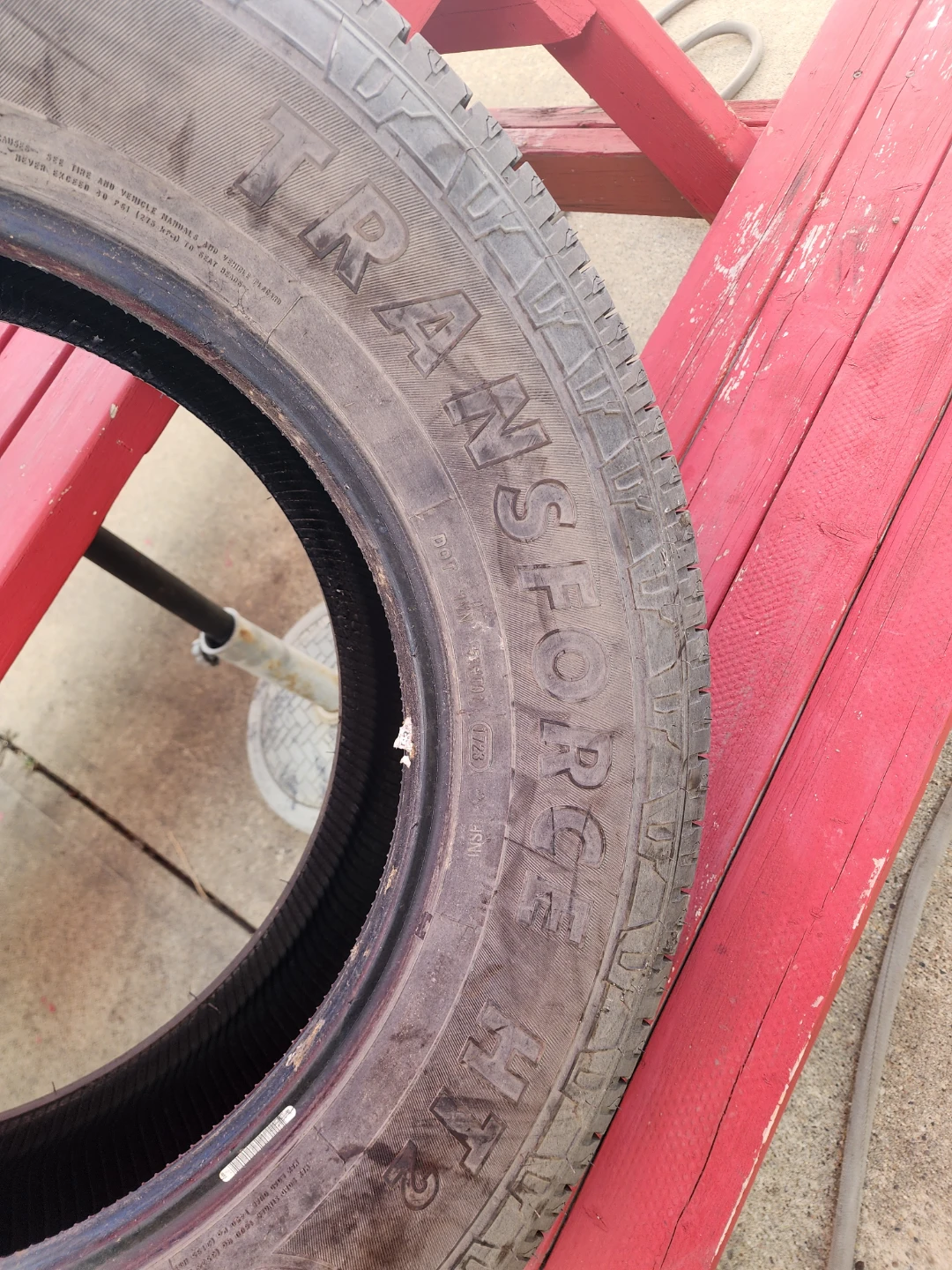 Like New Firestone 265/70R18 Transforce HT2 tire