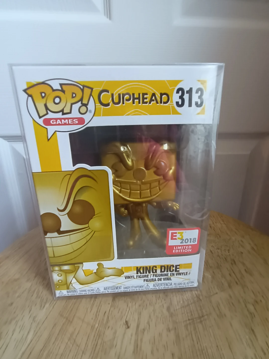 Funko Pop! Games Cuphead King Dice #313 Vinyl Figure