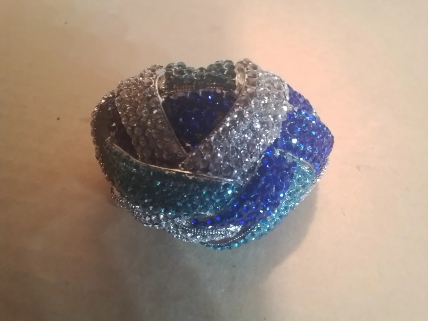 Sparkly Rhinestone Bangle Bracelet