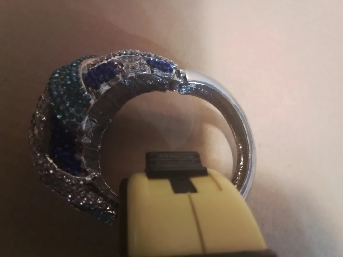 Sparkly Rhinestone Bangle Bracelet - photo 3