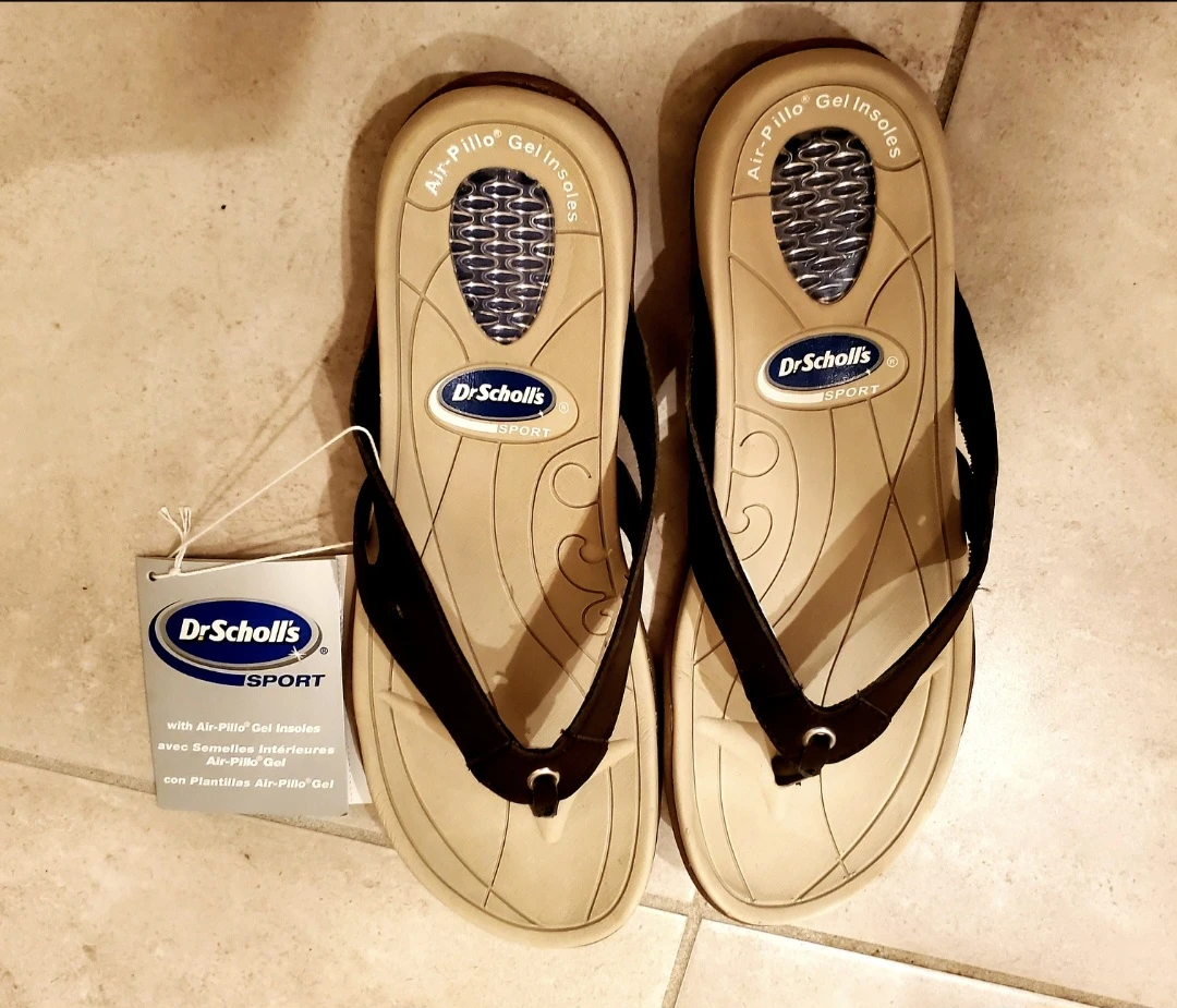 Dr. Scholl's Sport Flip Flops with Air-Pillo Gel Insoles