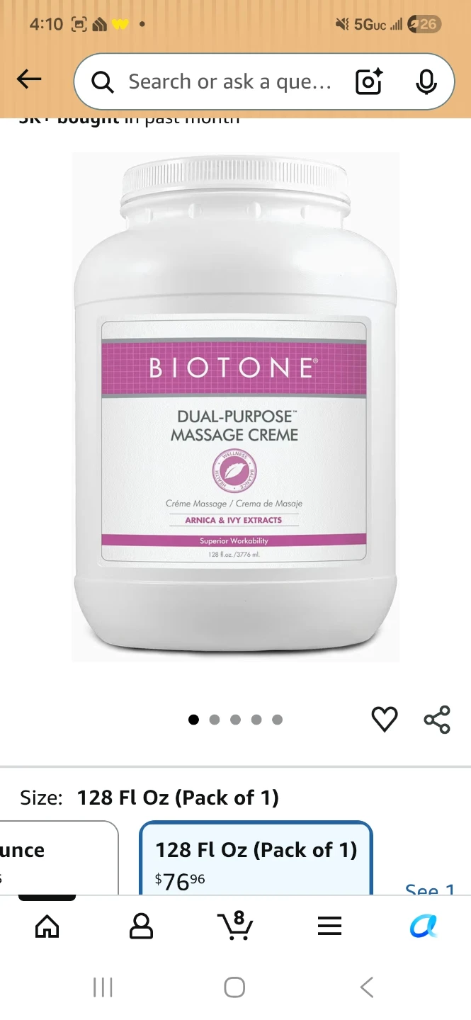 BIOTONE Dual-Purpose Massage Creme - photo 5
