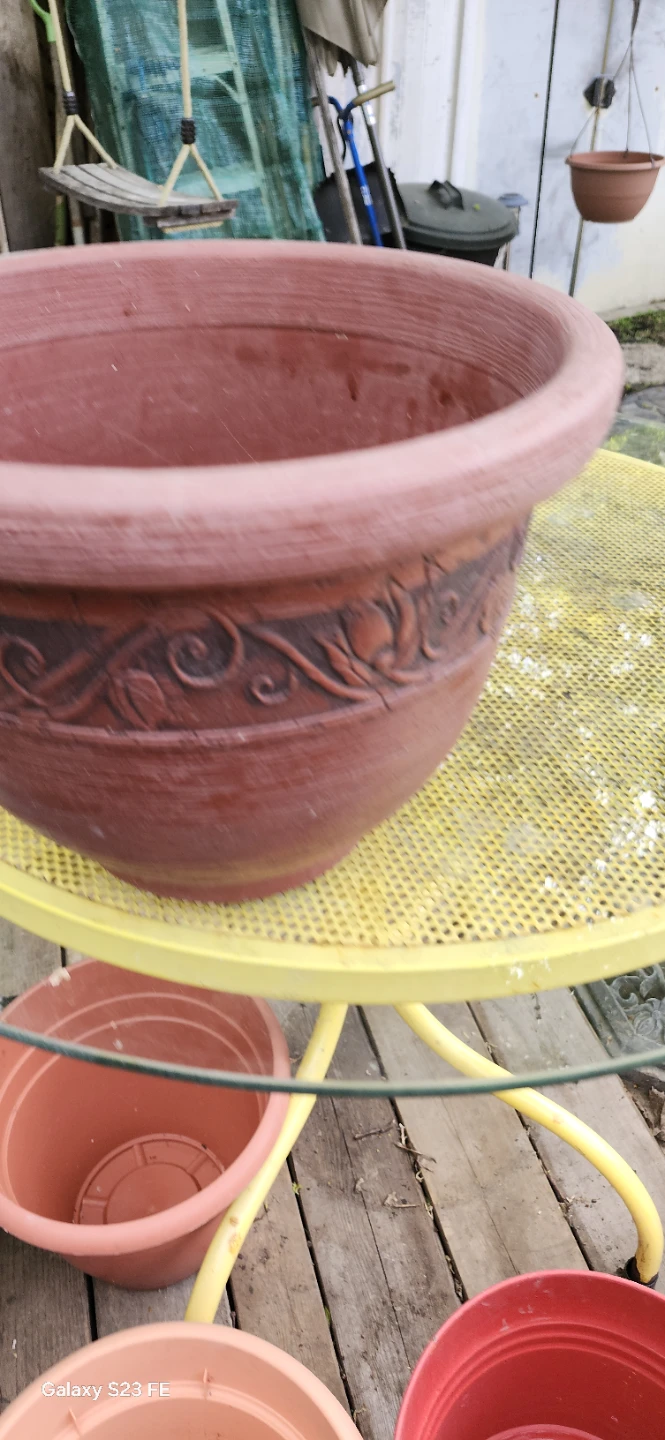 Large Decorative Plant Pot - photo 2