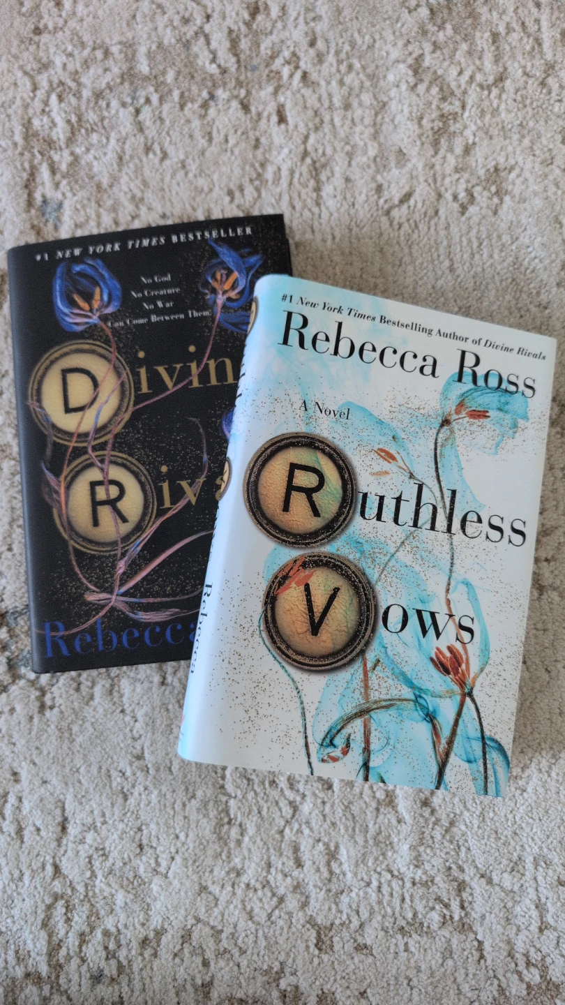 Divine Rivals and Ruthless Vows Books by Rebecca Ross