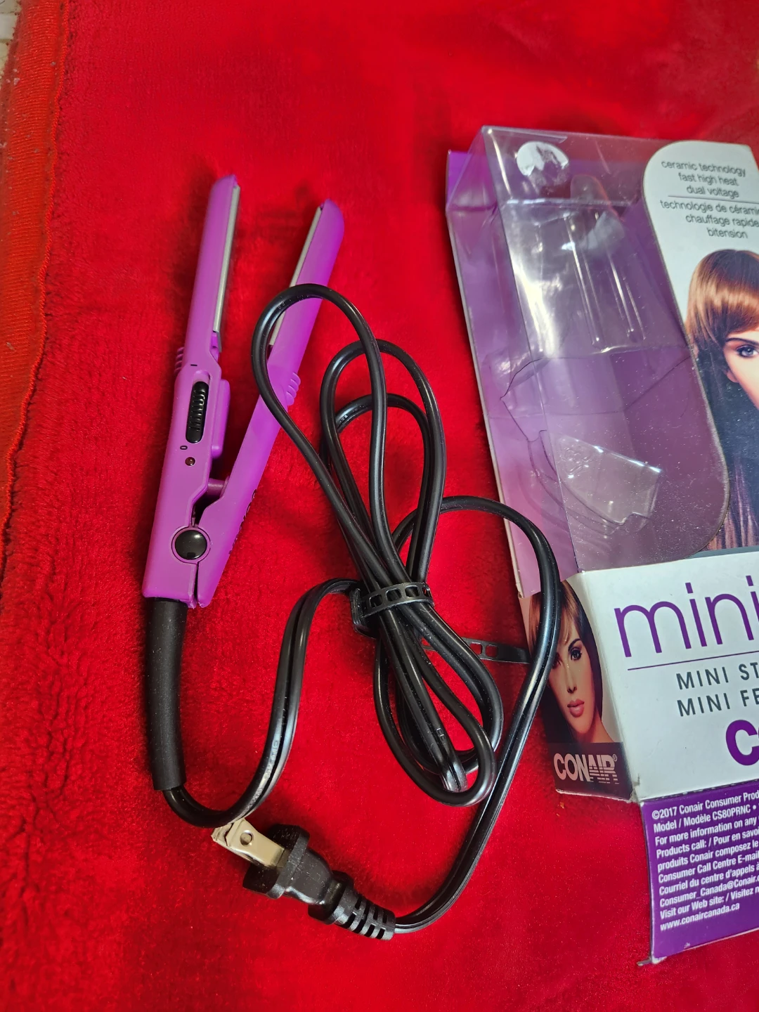 Conair Mini Pro Hair Straightener - photo 2