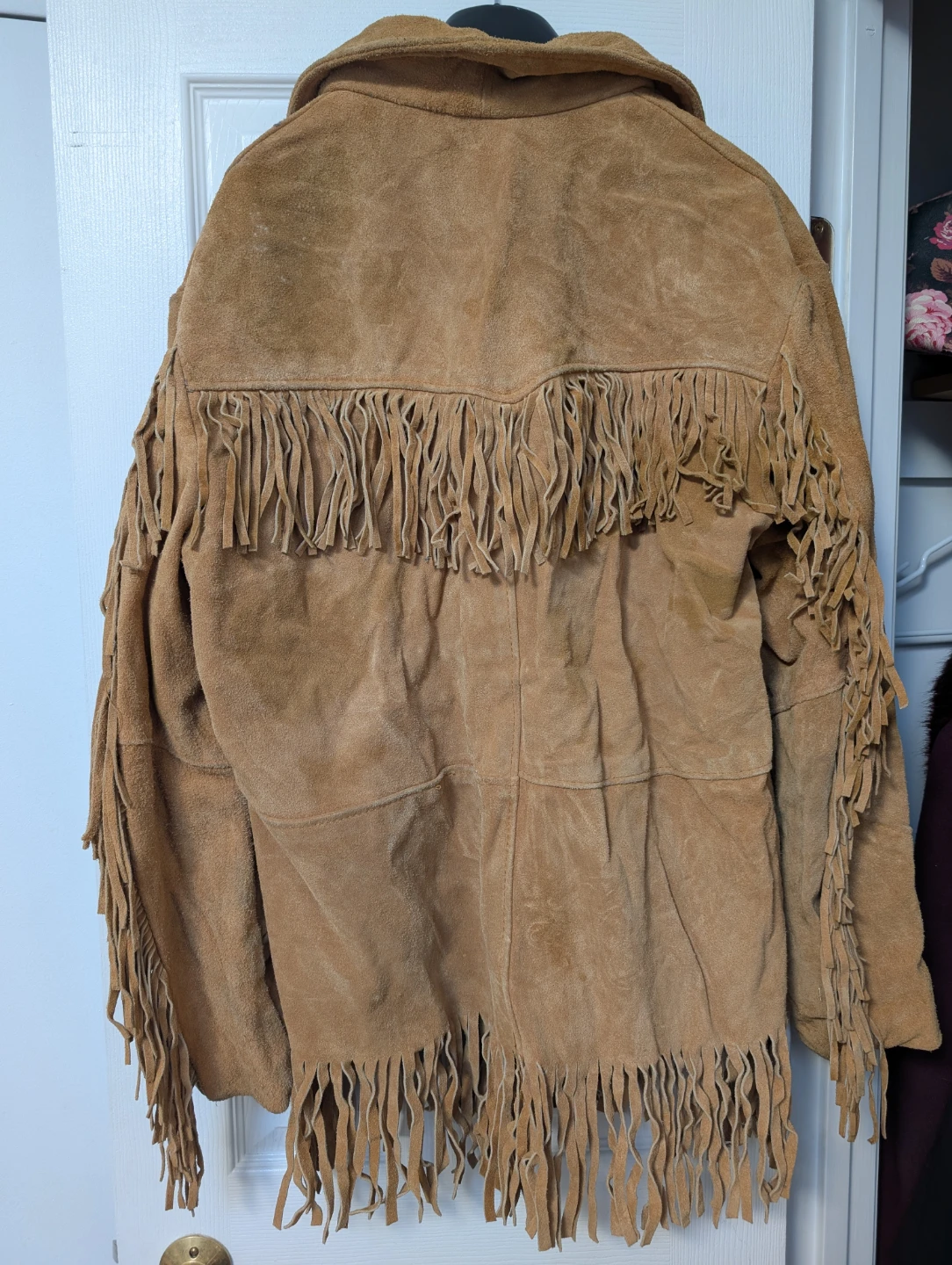 Suede Fringe Jacket