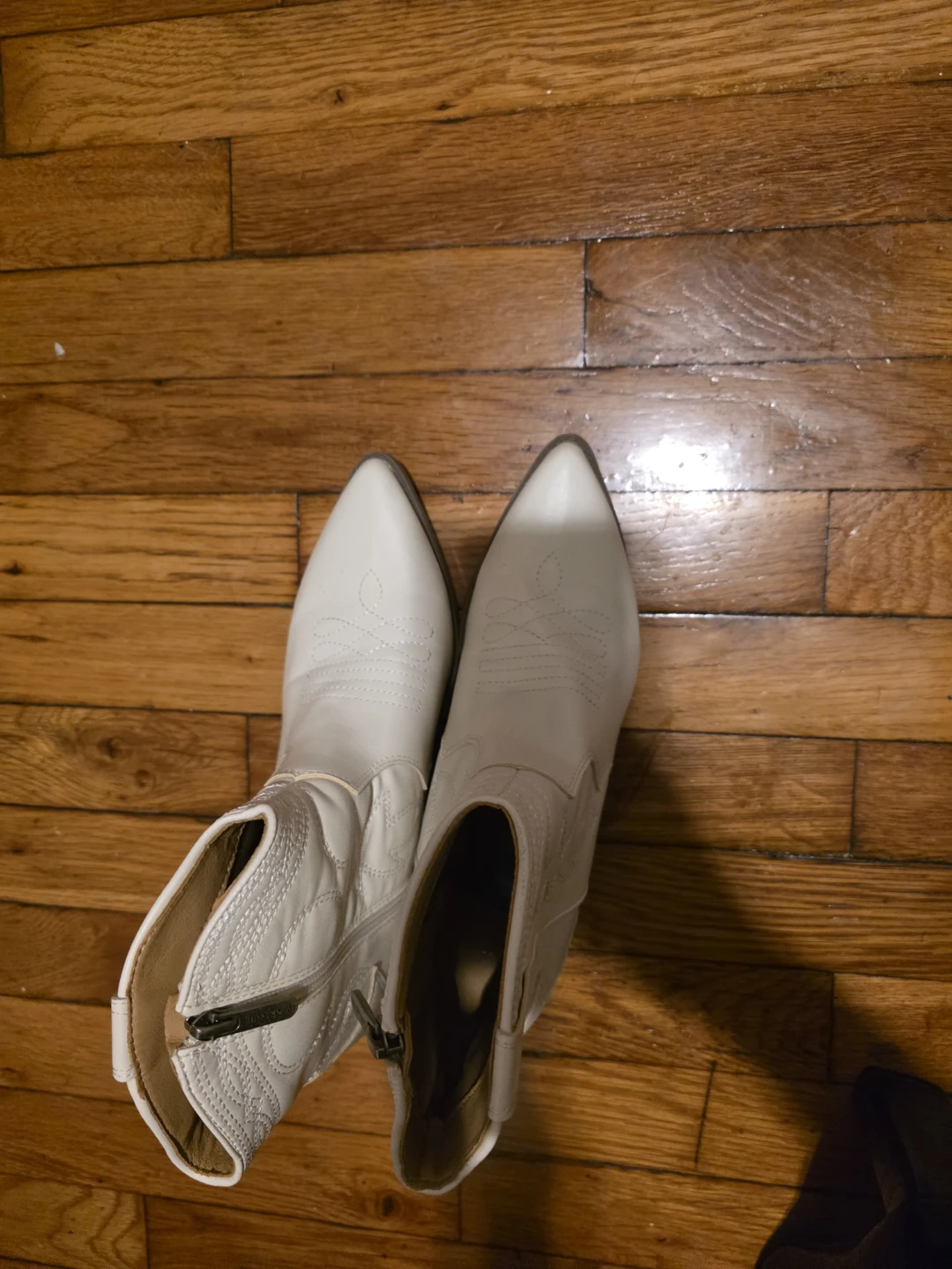 White Cowboy Boots - photo 2