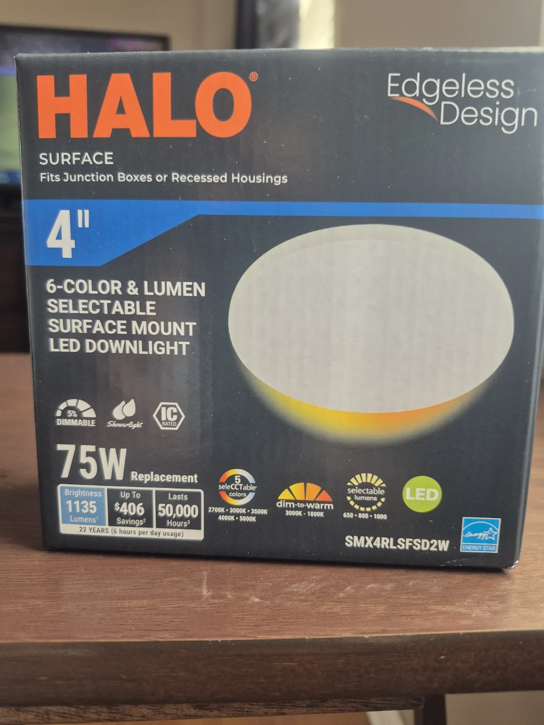 HALO 4" Surface Mount LED Downlight