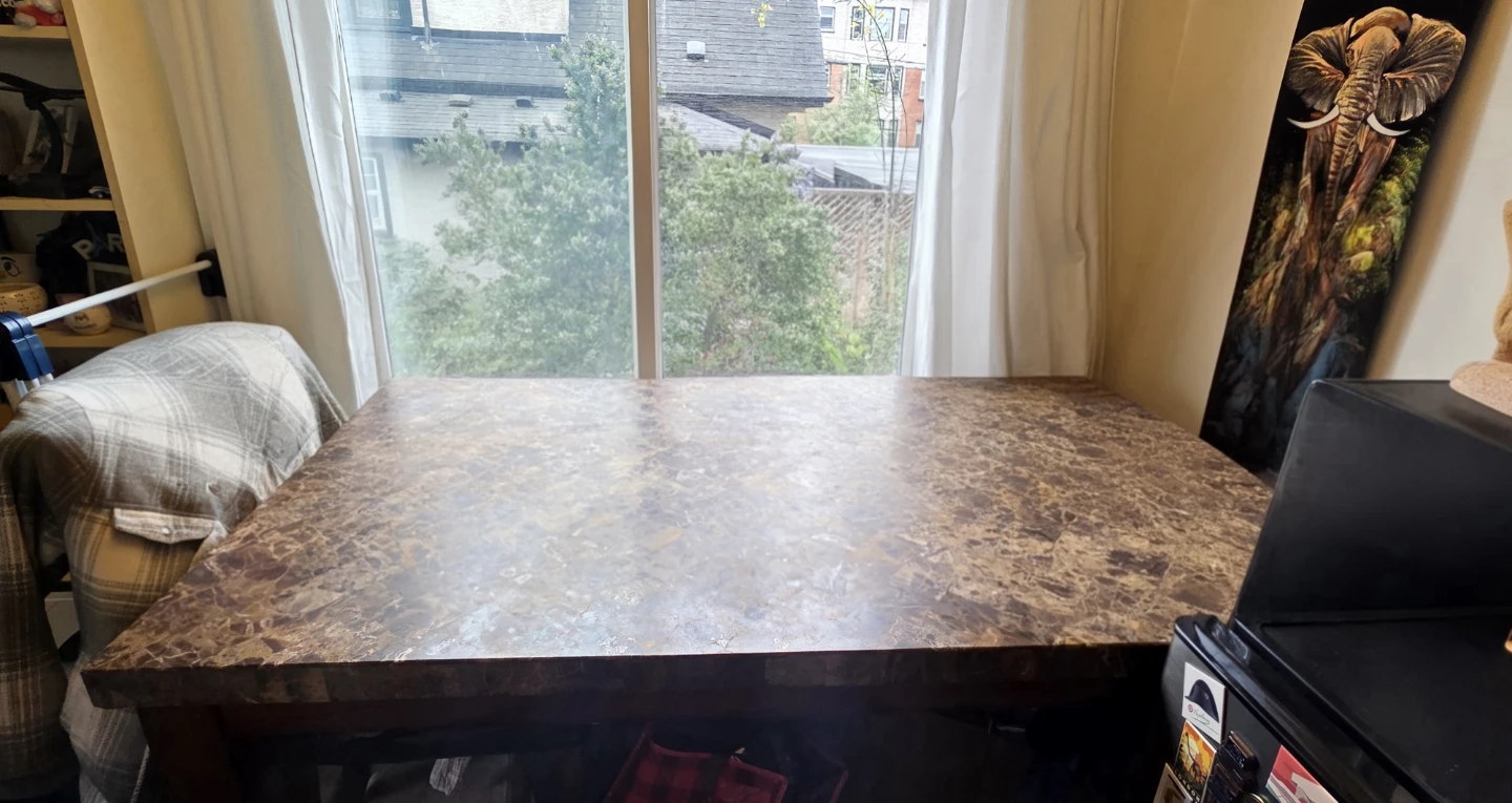 Marble Top Dining Table
