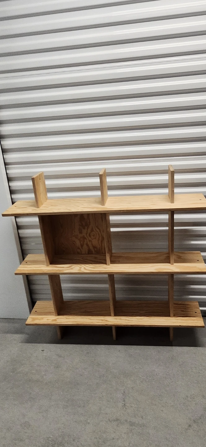Ikea Wooden  shelf unit
