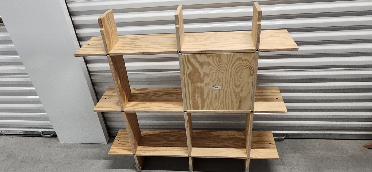 Ikea Wooden  shelf unit - photo 3