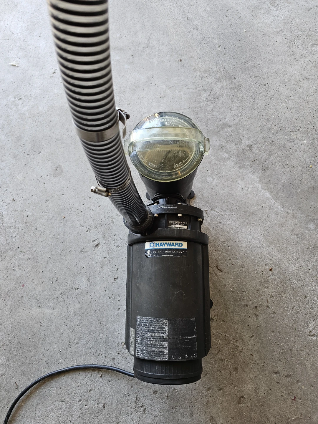Hayward Pool Pump and Filter and above ground pool sand filter - photo 4