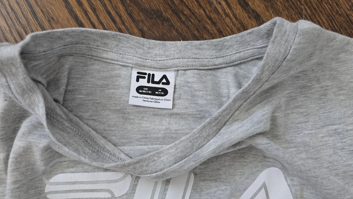 3 Fila Girls crop T-Shirts + tank top 8-10Y - photo 5