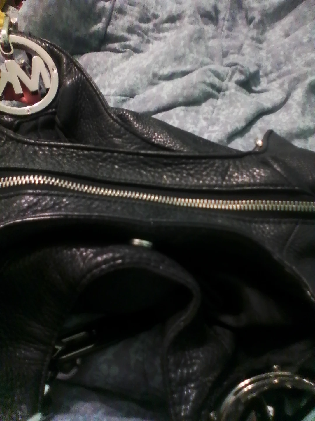 Michael Kors Black Leather Hobo Handbag - photo 2