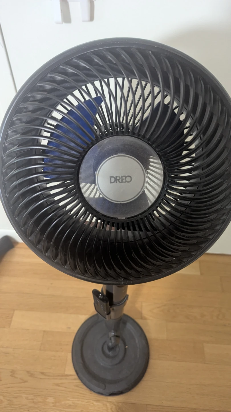 Dreo Pedestal Fan - 7 inch, 8 Speeds, Black - photo 2