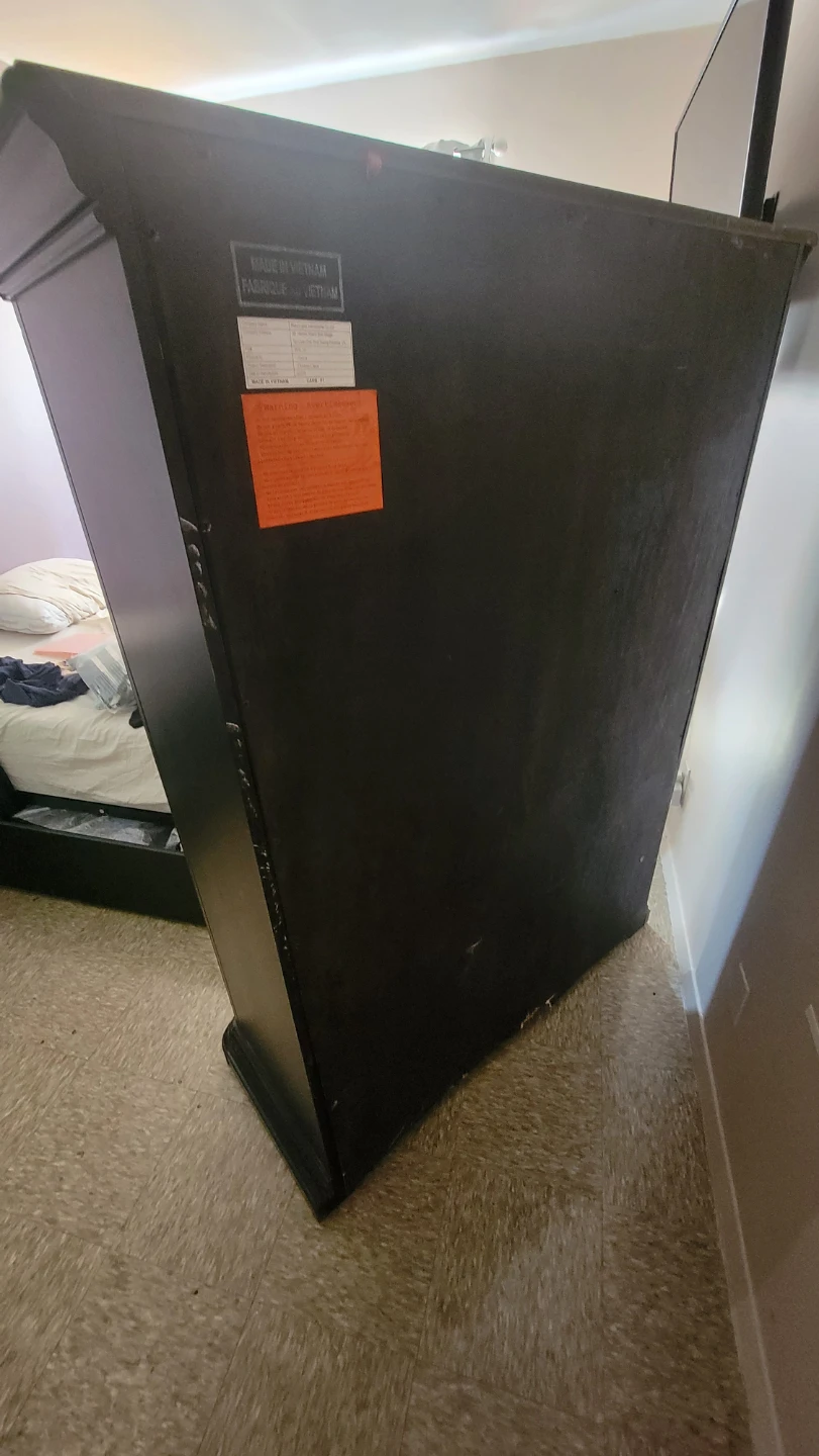 Dark mahogany 7-Drawer Tall Dresser - photo 2