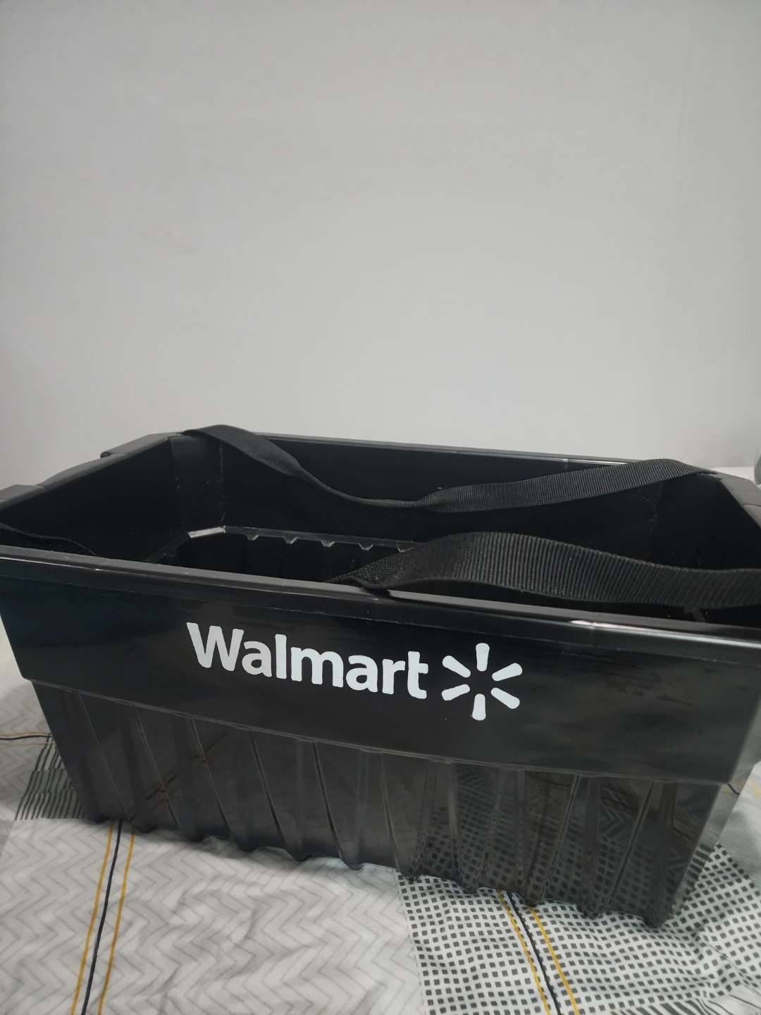 Walmart Black Caddy Tote Bag