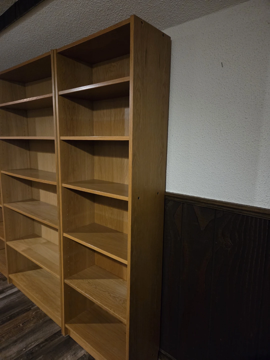 Set of 3 Wooden Bookshelves - photo 2