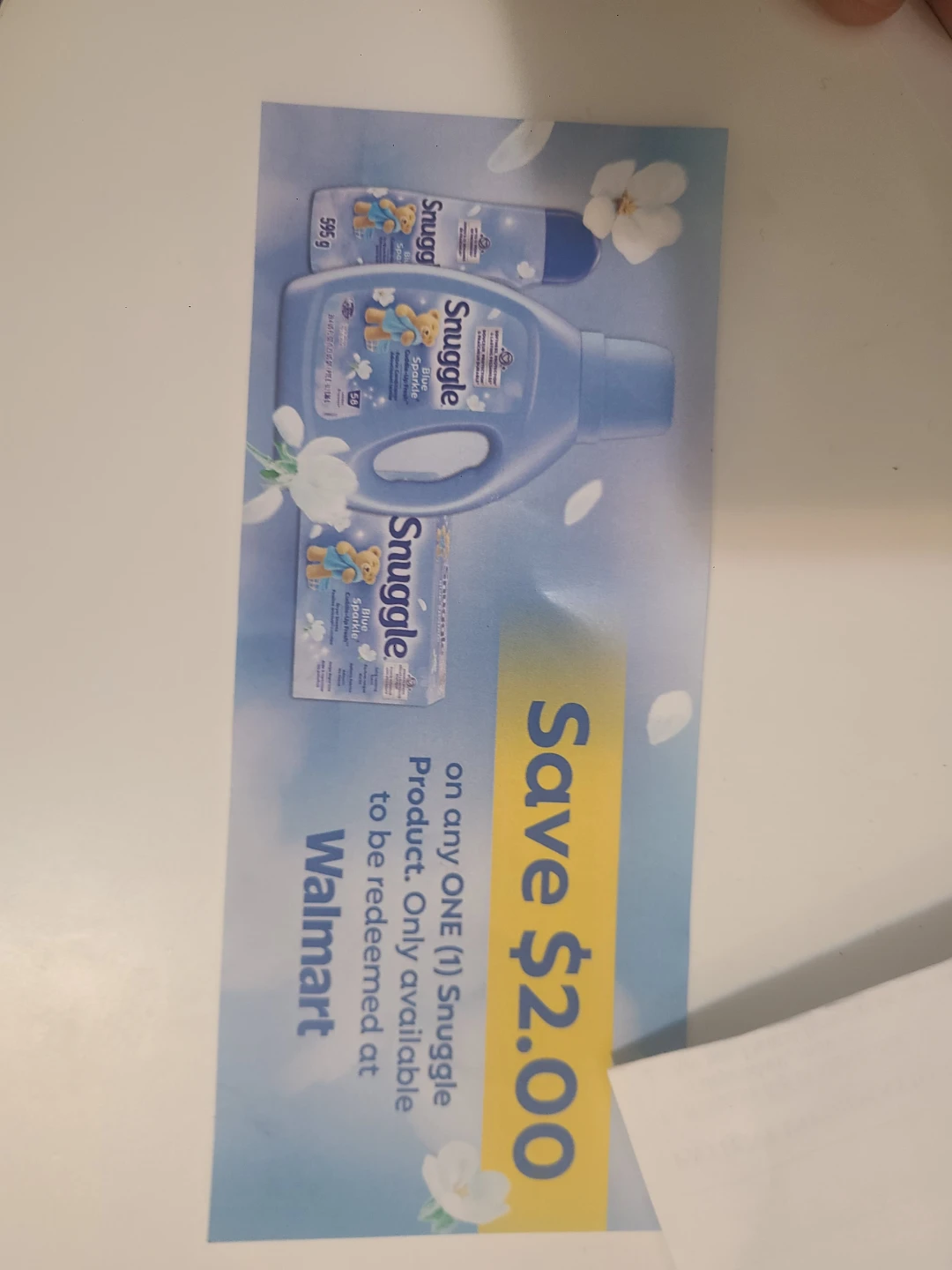 Snuggle Save $2.00 Coupon #free