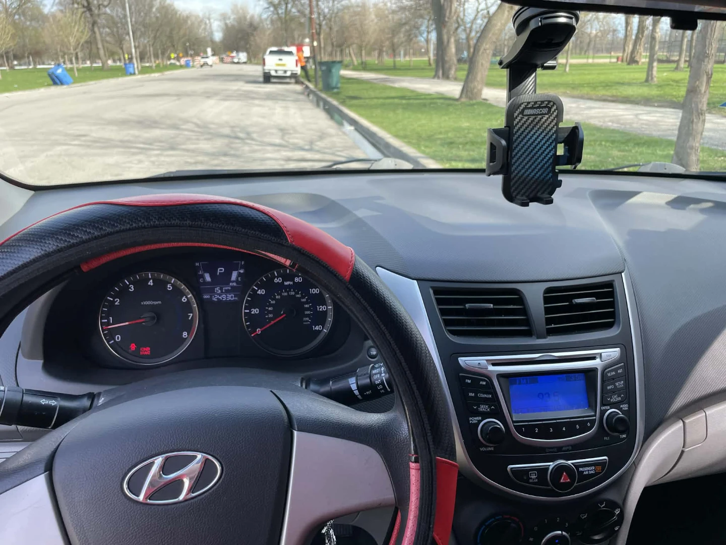Red Hyundai Accent Sedan - photo 3