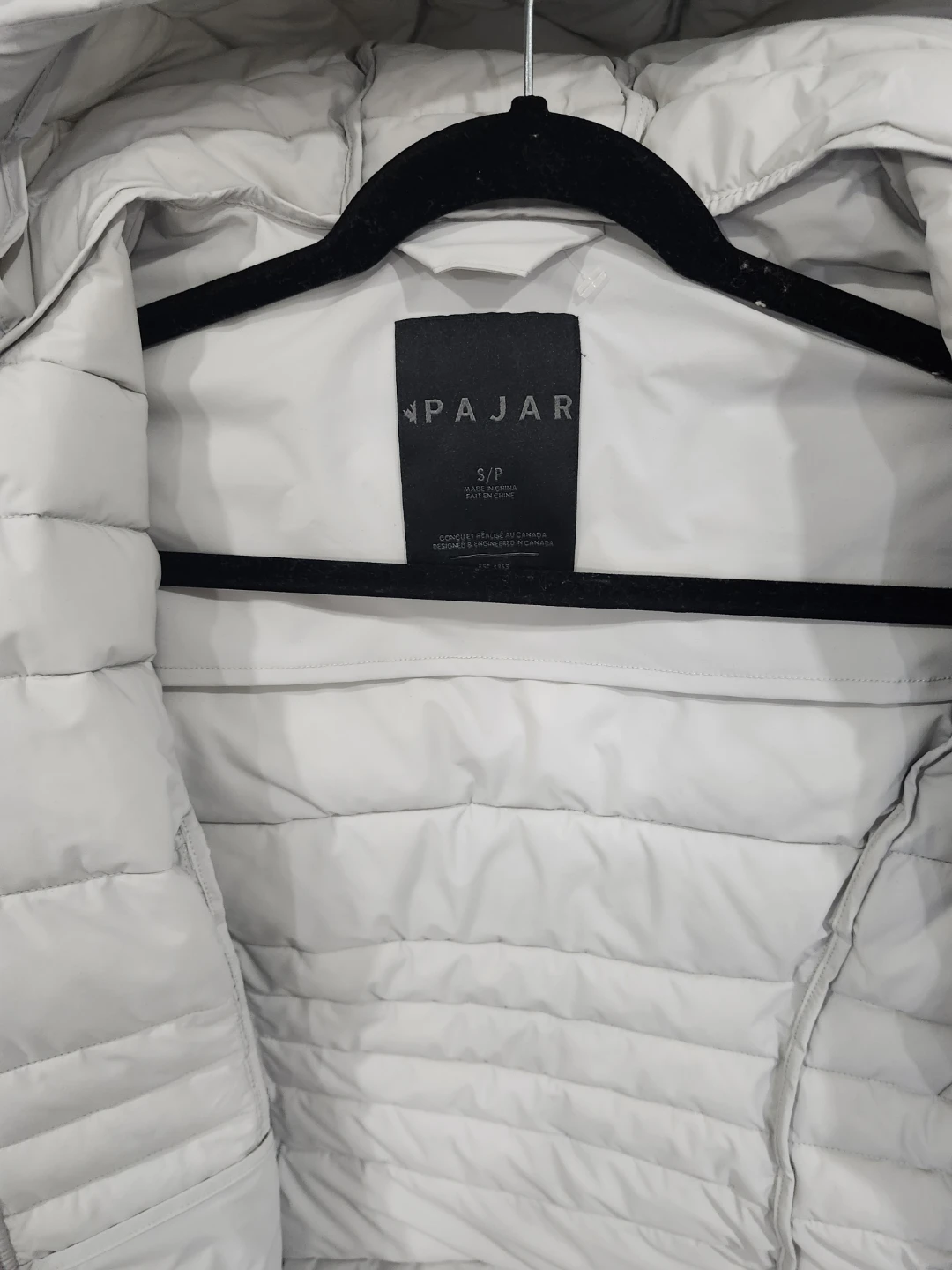 Pajar Women's Light Grey Hooded Winter Jacket - photo 2