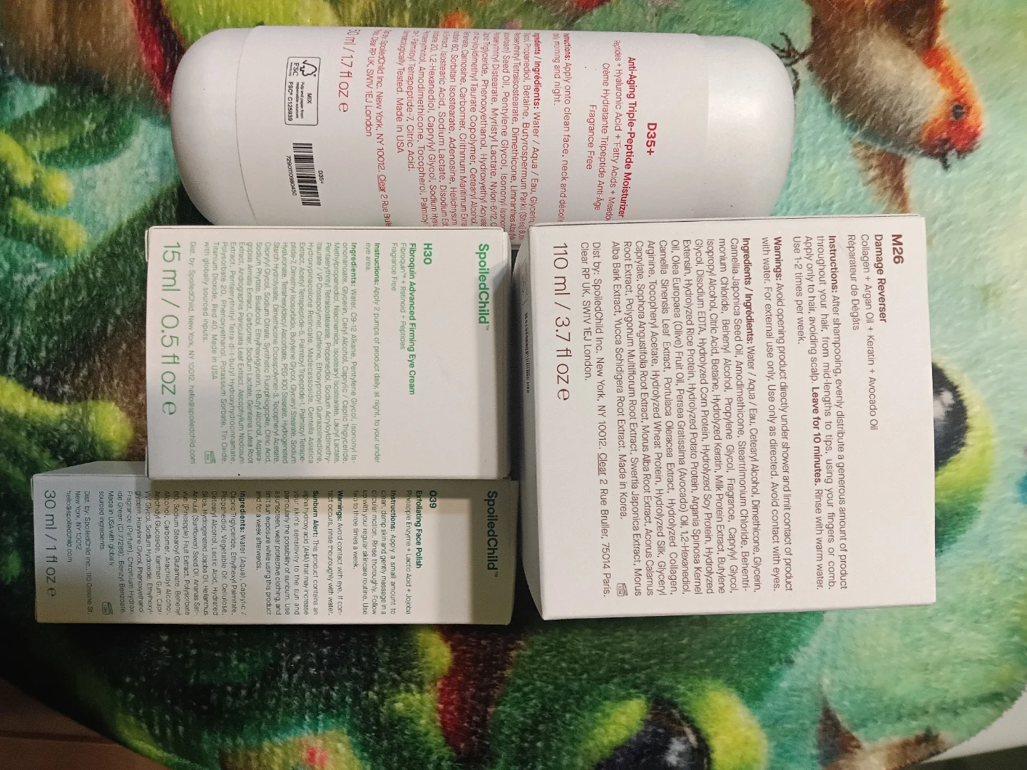 SpoiledChild Skincare Set - 3.7 fl oz, 0.5 fl oz, 1.1 fl oz - photo 2