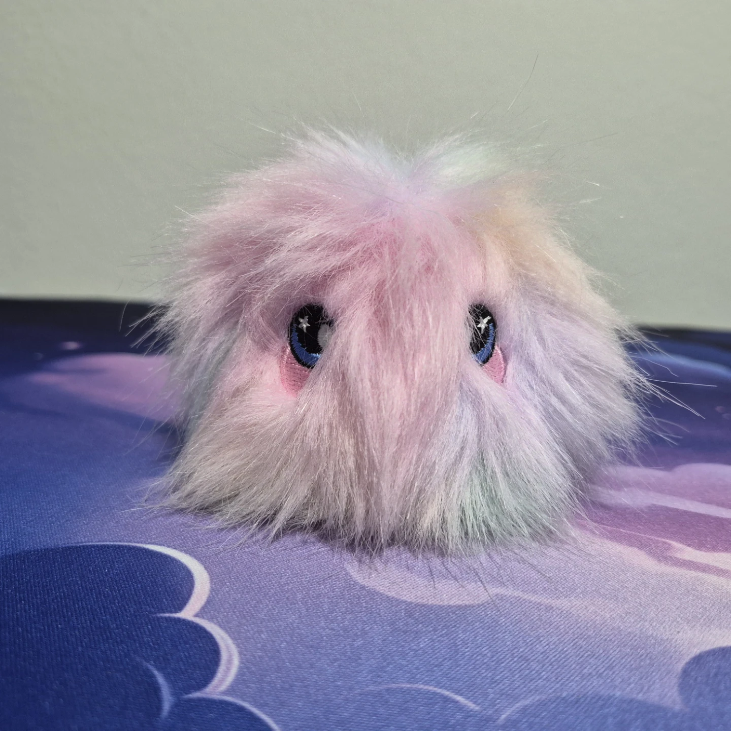 Fluffy Rainbow Fur ball