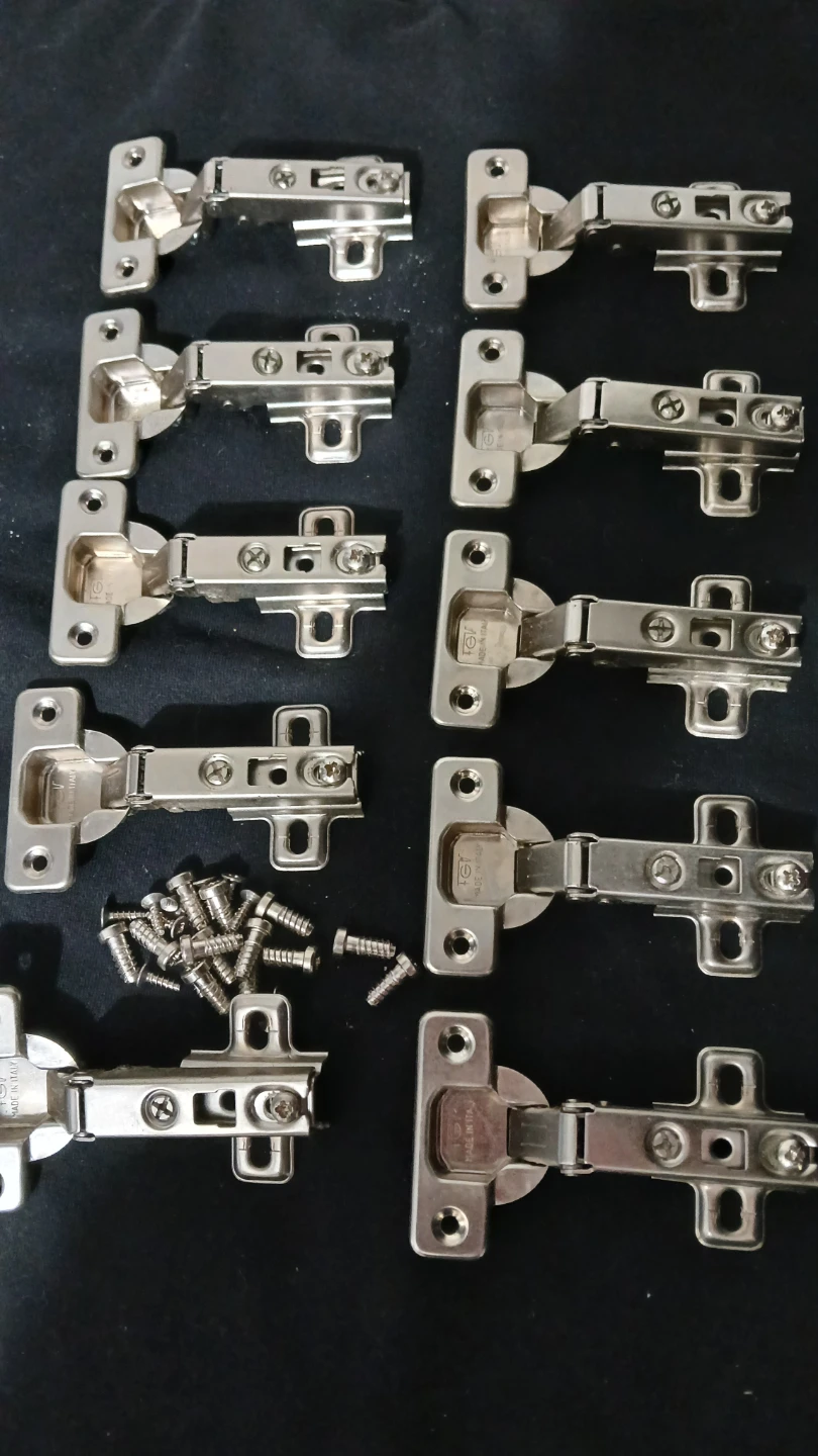 Collection of 10 door hinges for $10.00