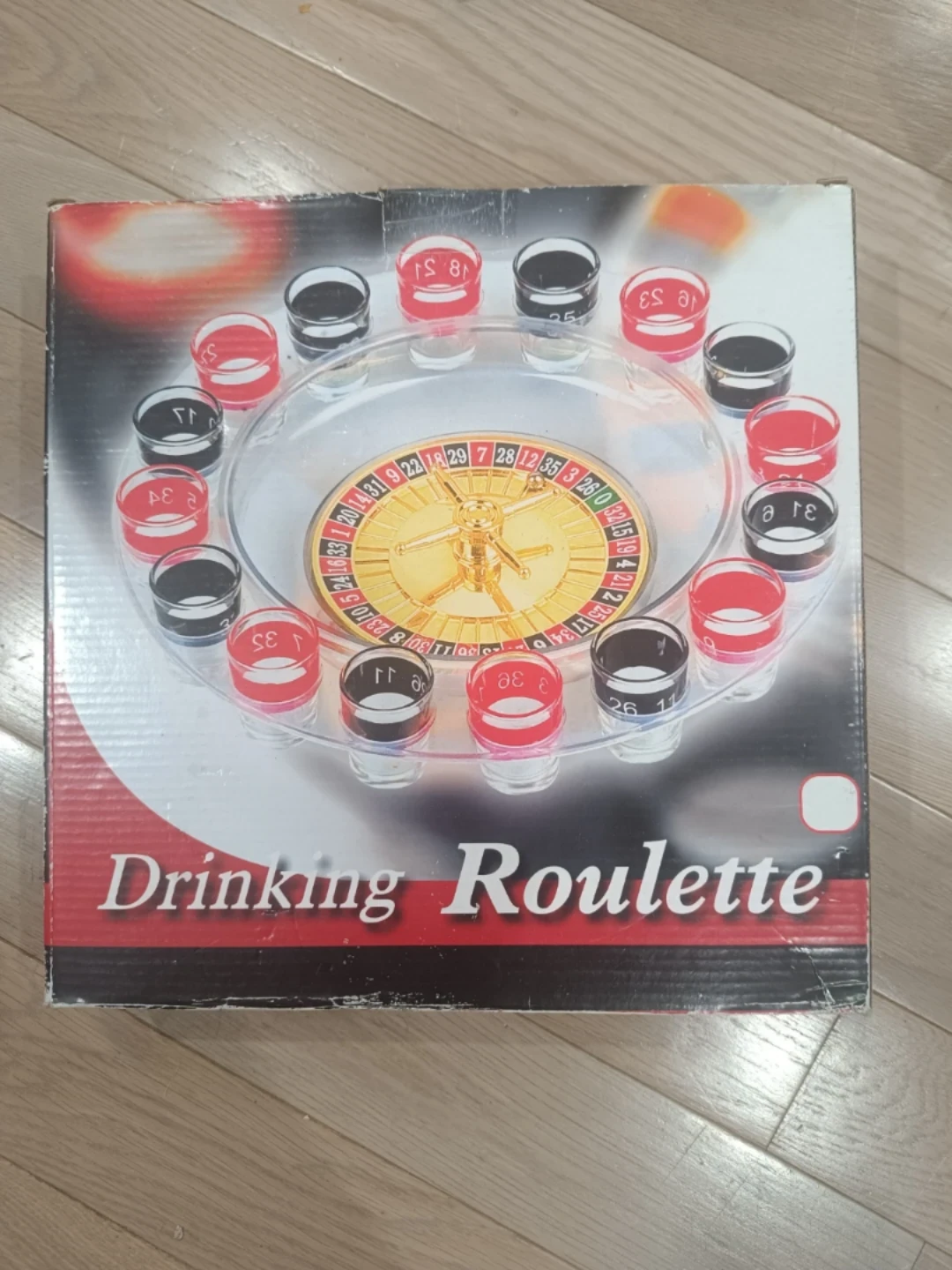 Drinking Roulette Shot Glass Game Set
