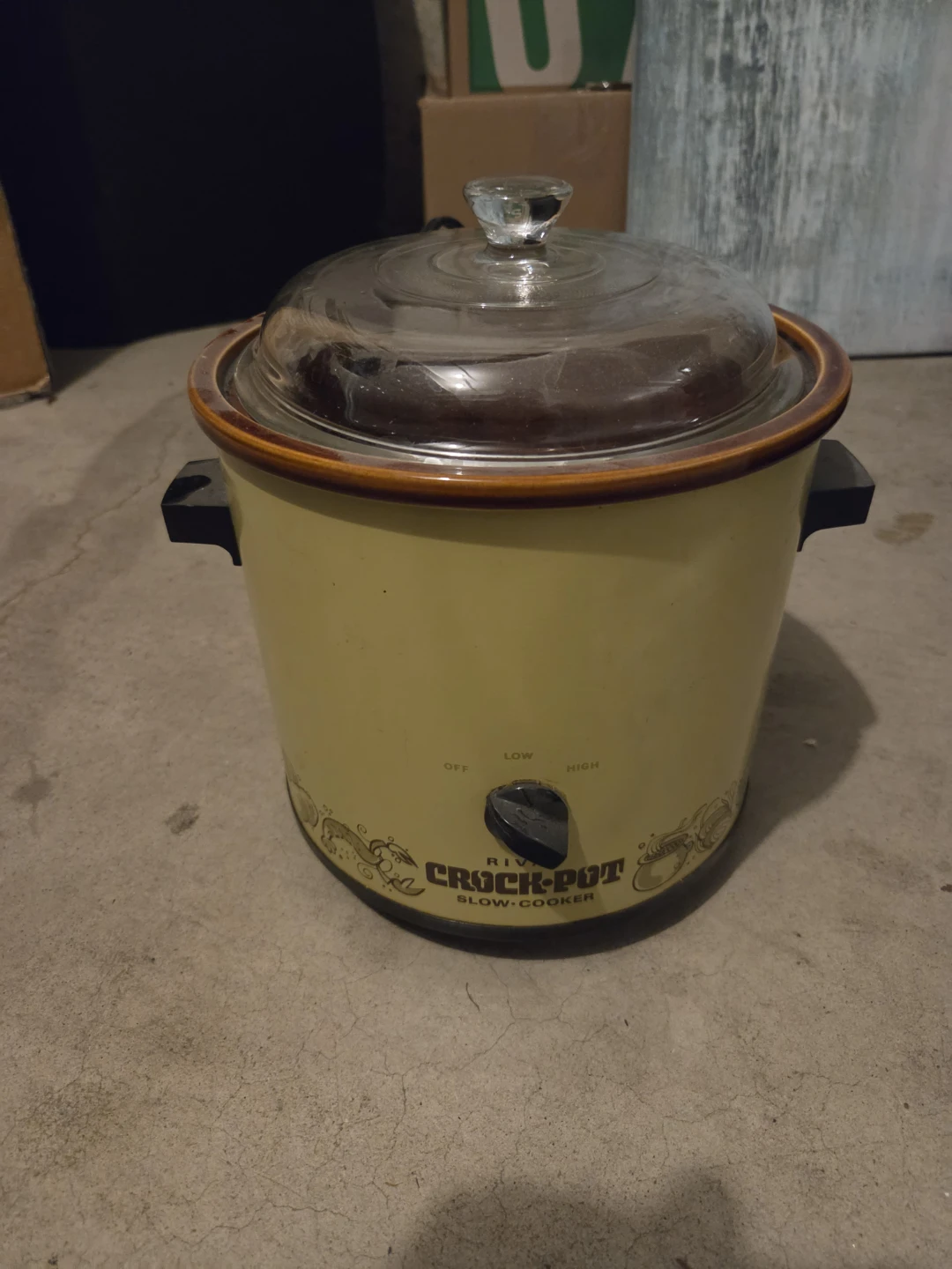 Rival Crock-Pot Slow Cooker - Yellow