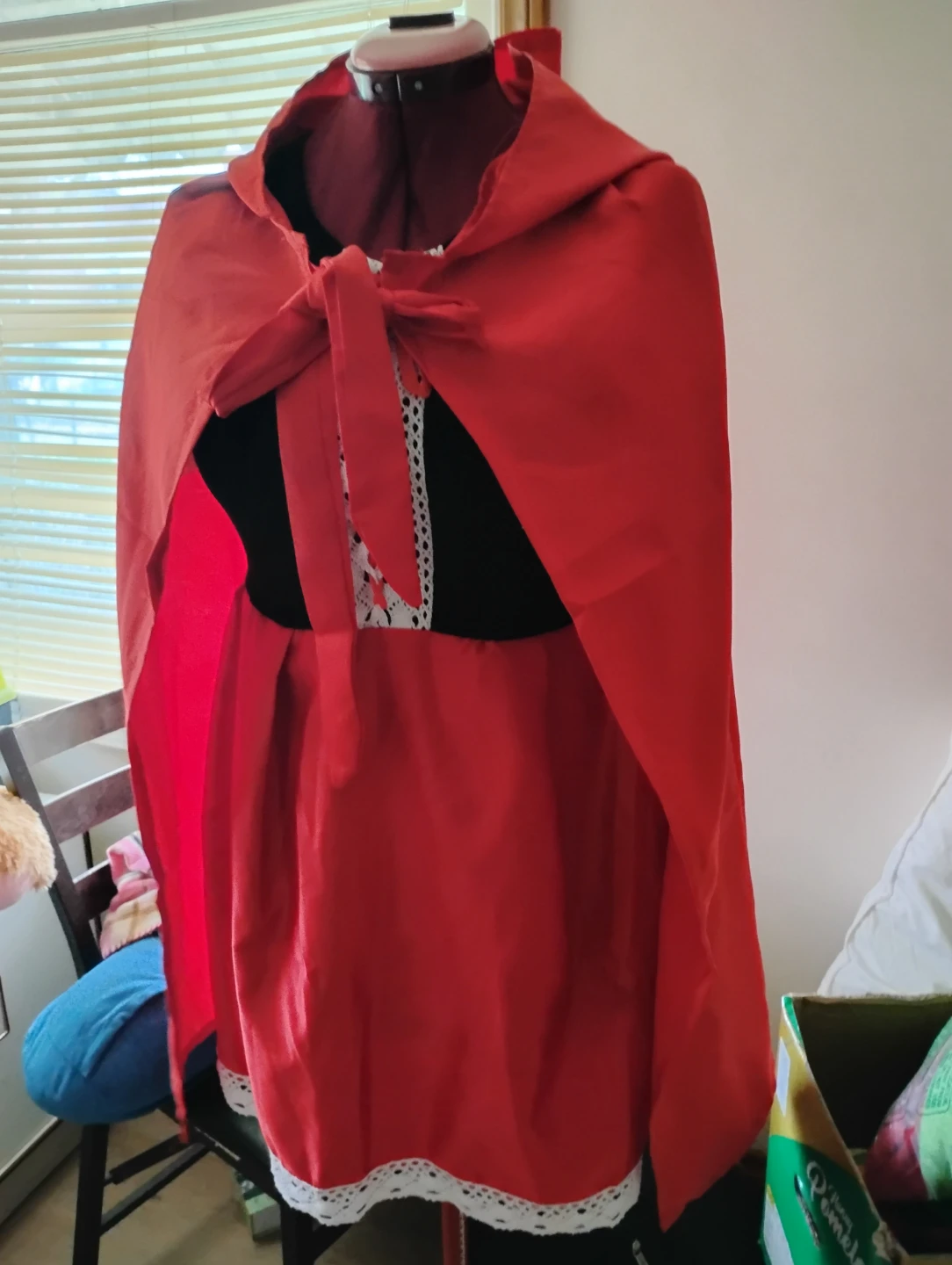 Little Red Riding Hood costume dress - photo 2