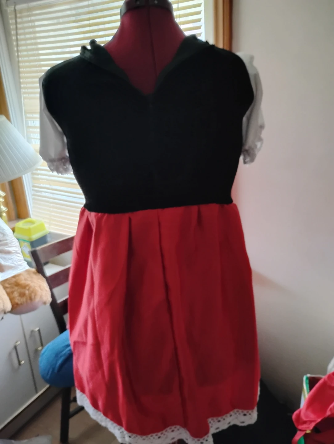 Little Red Riding Hood costume dress - photo 5