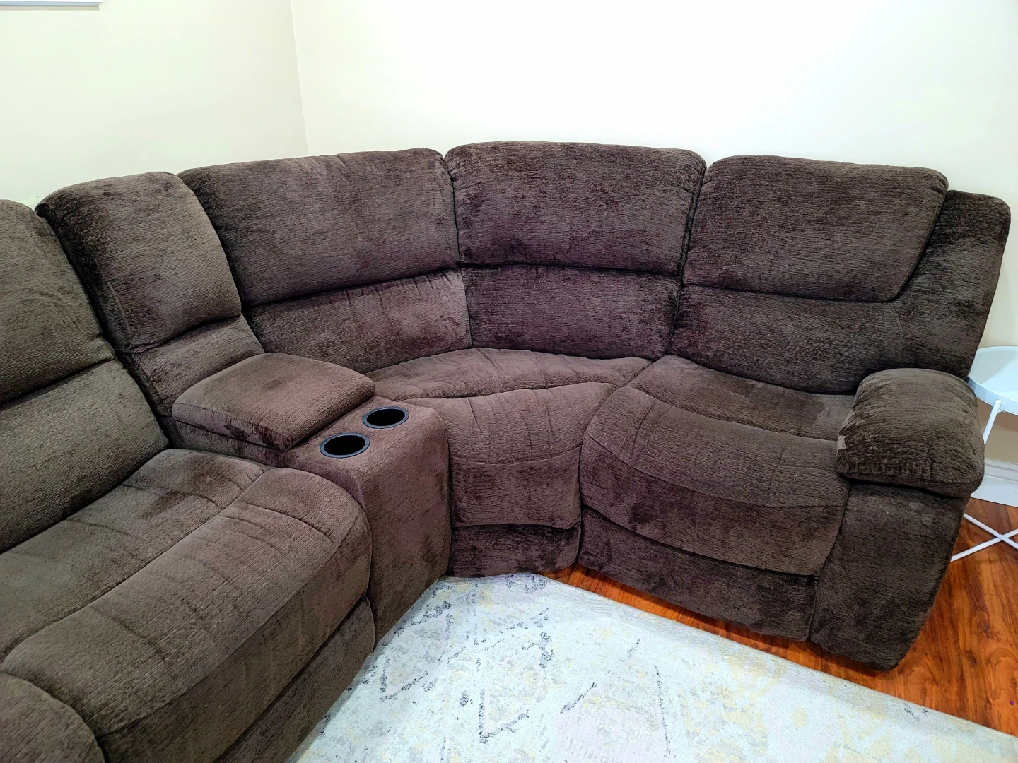 Leon's Electric Power recliner couch sofa sectional extra comfy - photo 2