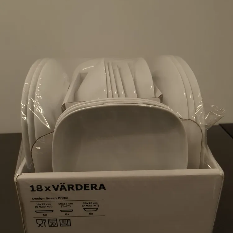 Ikea VÄRDERA 18-piece Dinnerware Set