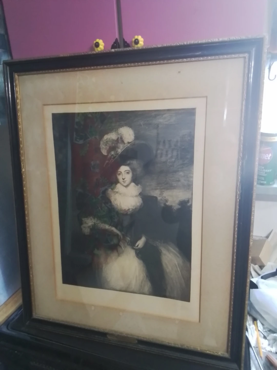 Antique Hand-Signed Art Etching "Lady Camden" by Charles Waltner - photo 2
