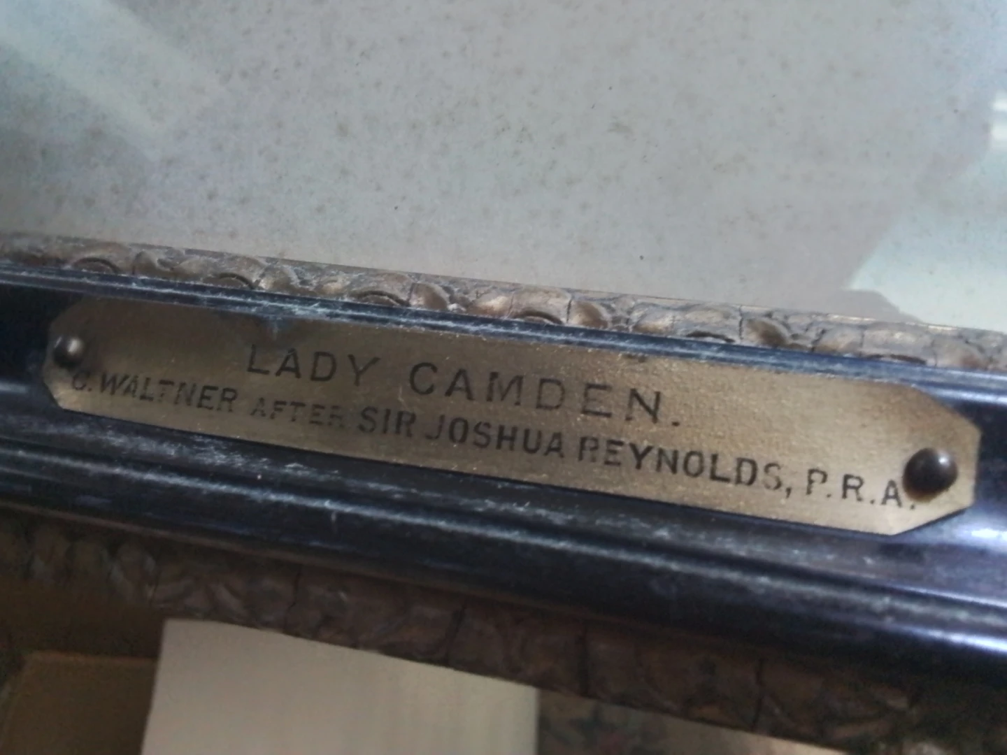 Antique Hand-Signed Art Etching "Lady Camden" by Charles Waltner - photo 4