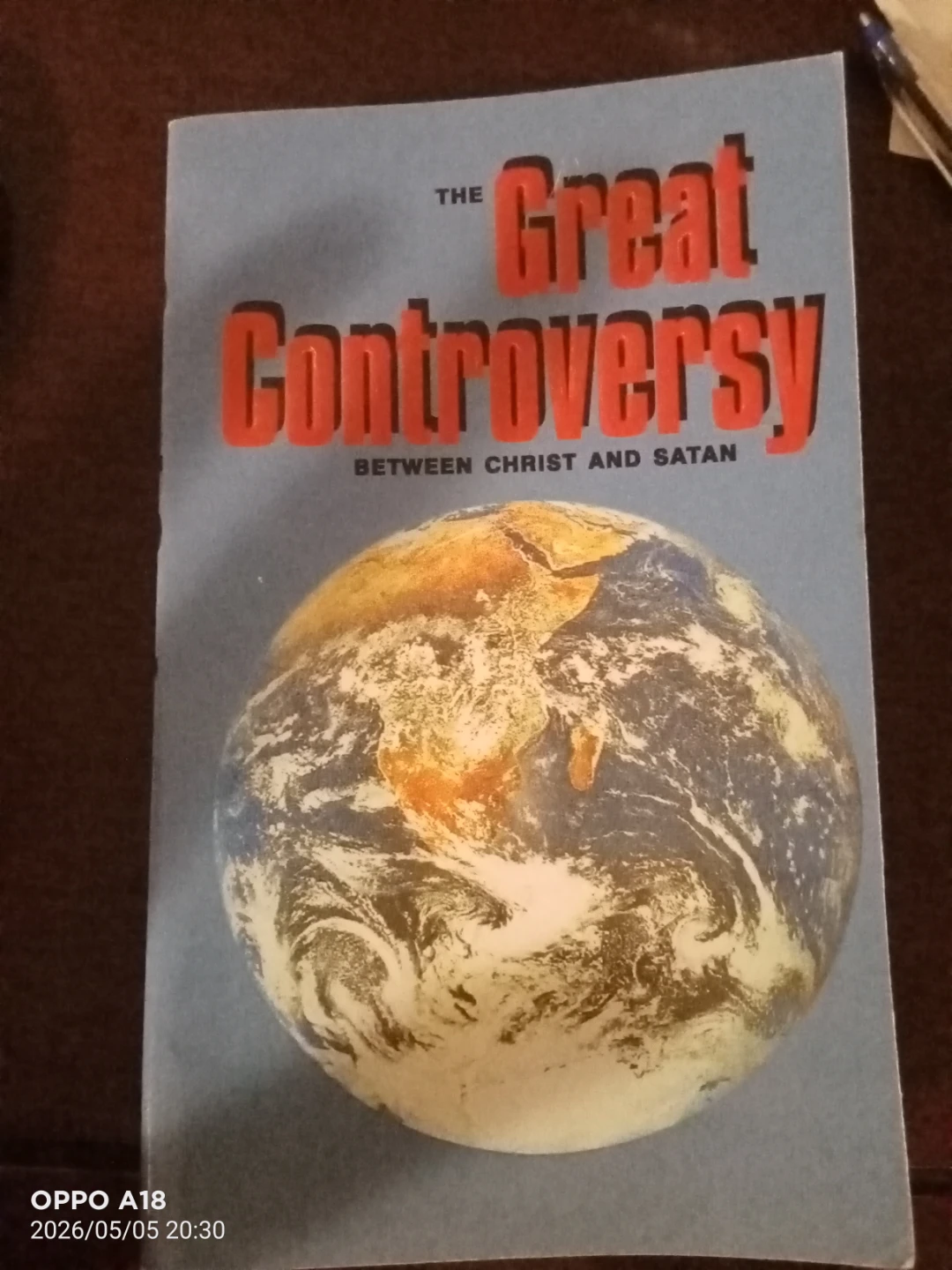 The Great Controversy Between Christ and Satan Book