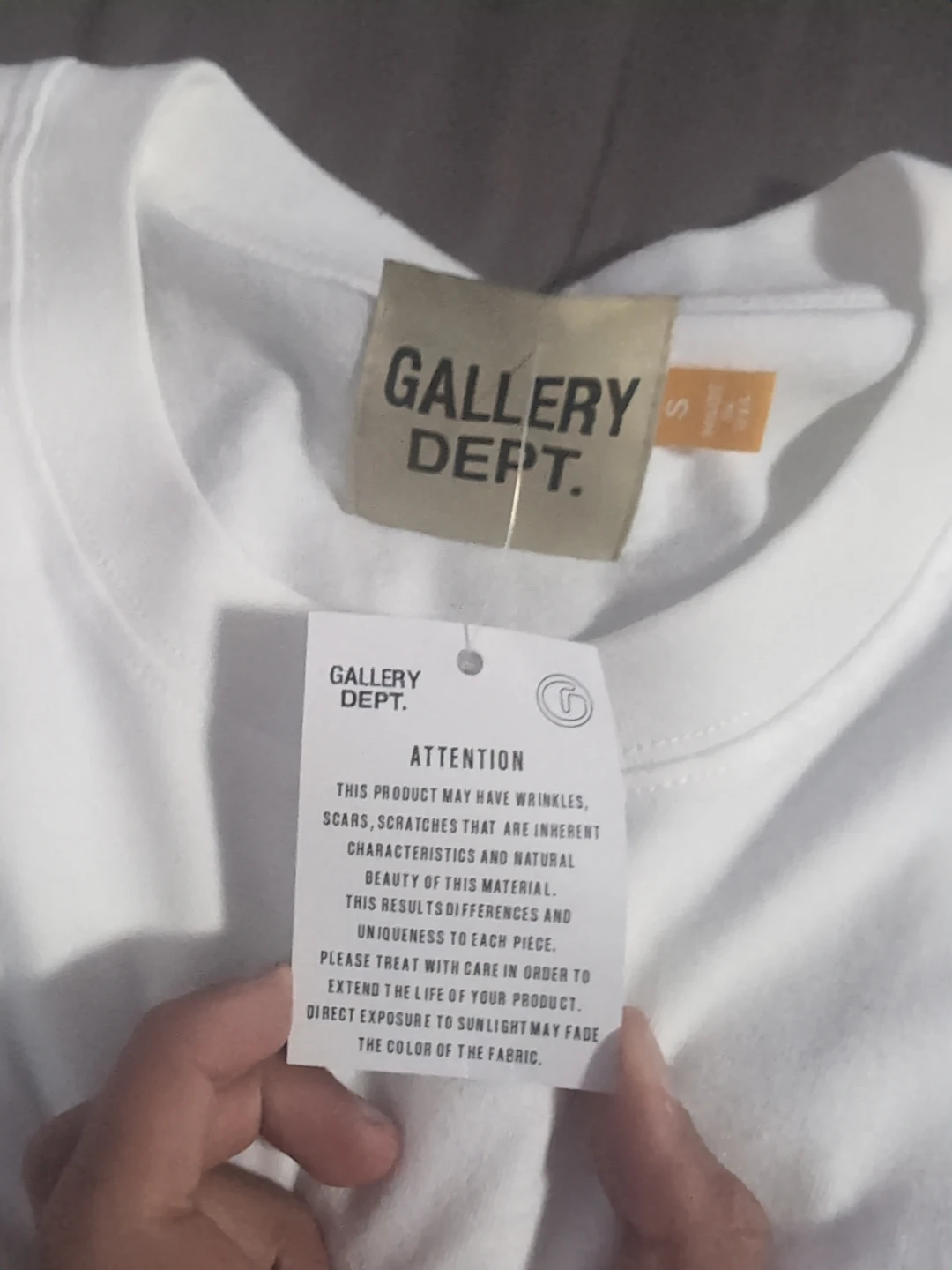 Gallery Dept. White T-Shirt Size S - photo 5