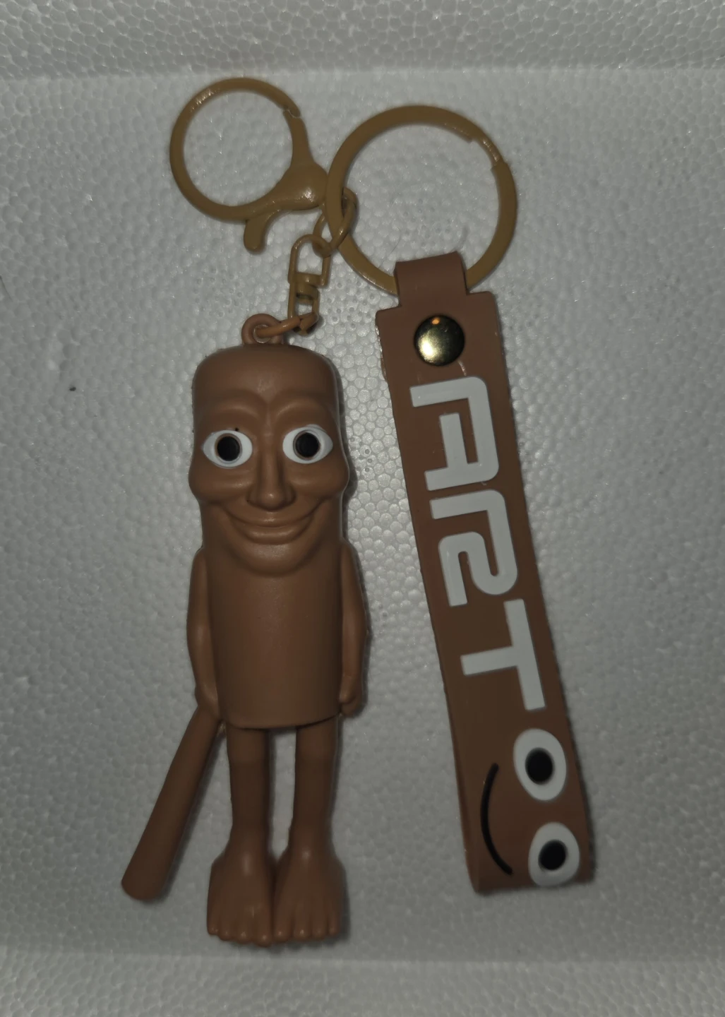 Funny Cartoon Character Keychain