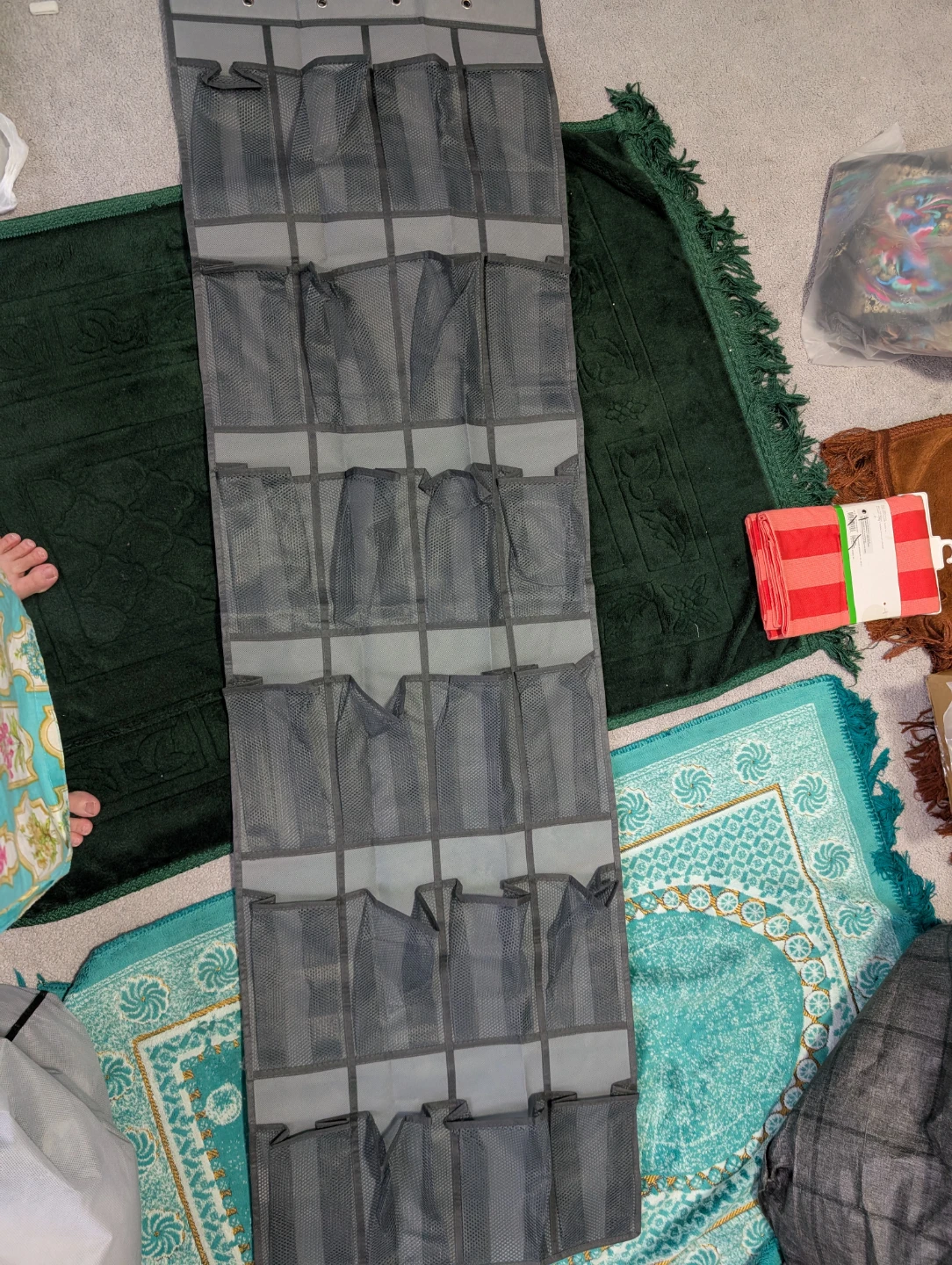 Grey Over-the-Door 24-Pocket Organizer - photo 4