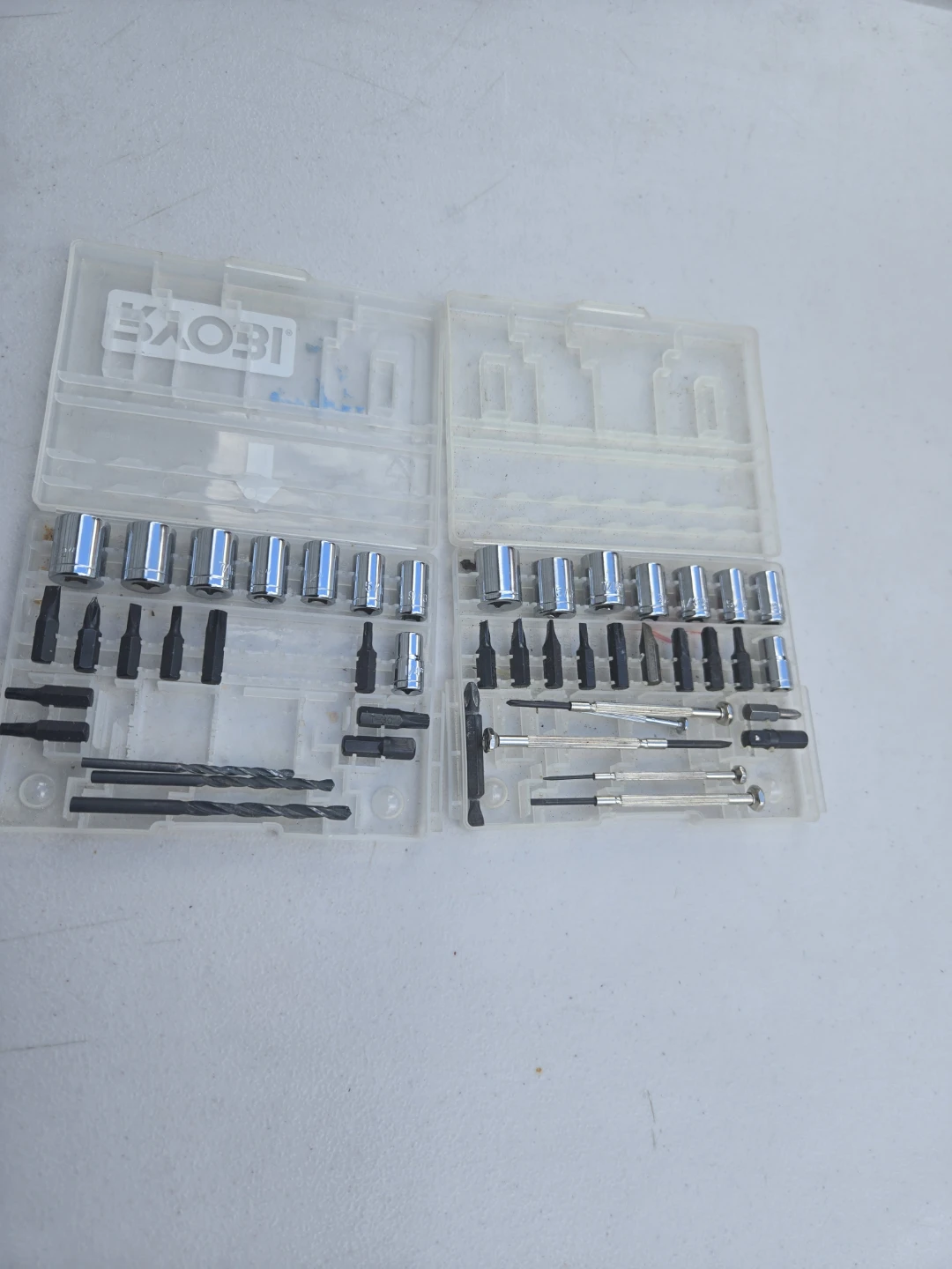 Ryobi 50-Piece Drill Bit and Screwdriver Set with Case