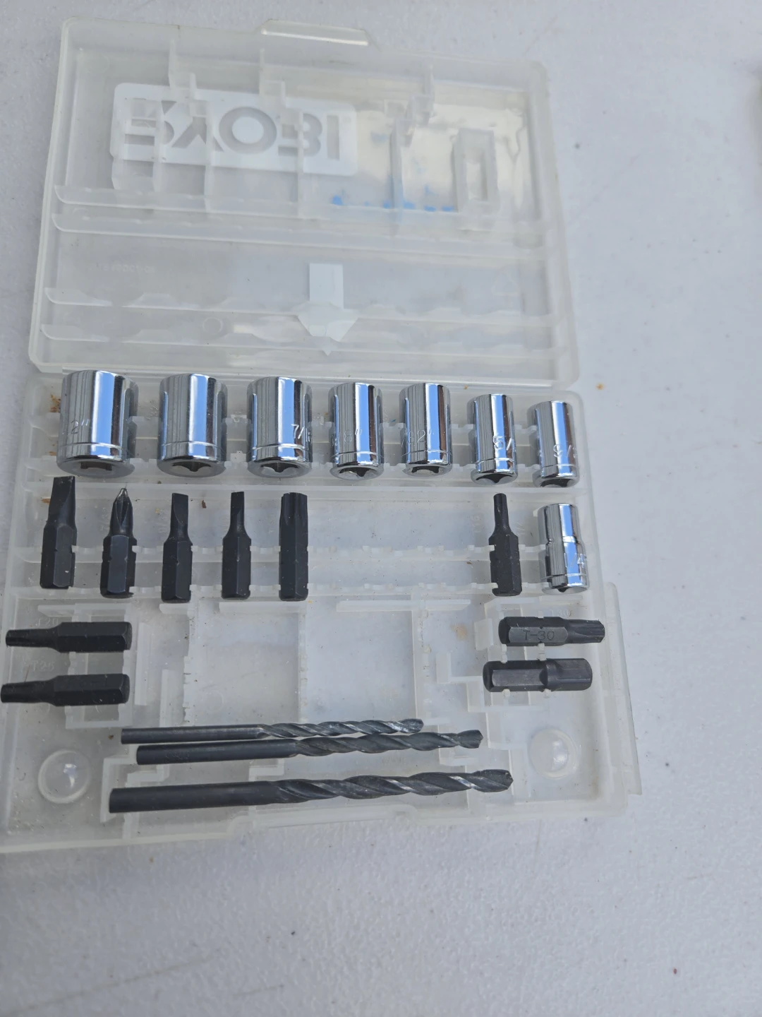 Ryobi 50-Piece Drill Bit and Screwdriver Set with Case - photo 2