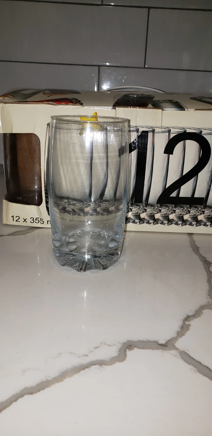 Set of 12 Glasses - 355 ml each