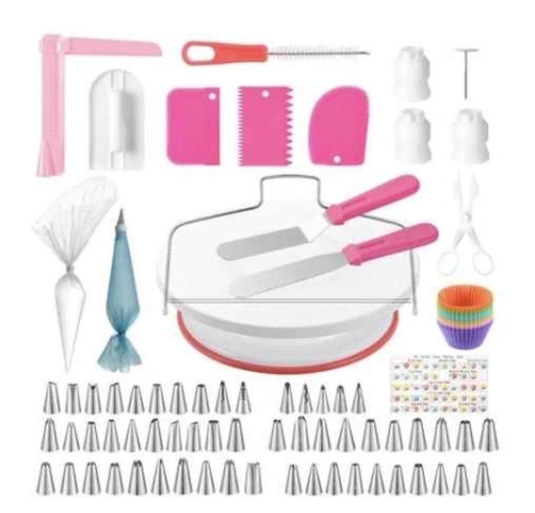 Brand New 200Pcs Bakeware Kit, Cake Decoration for Beginners - photo 2